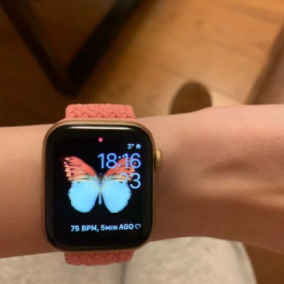 NEW Pink Braided Solo Loop For Apple Watch - Picture 5 of 9